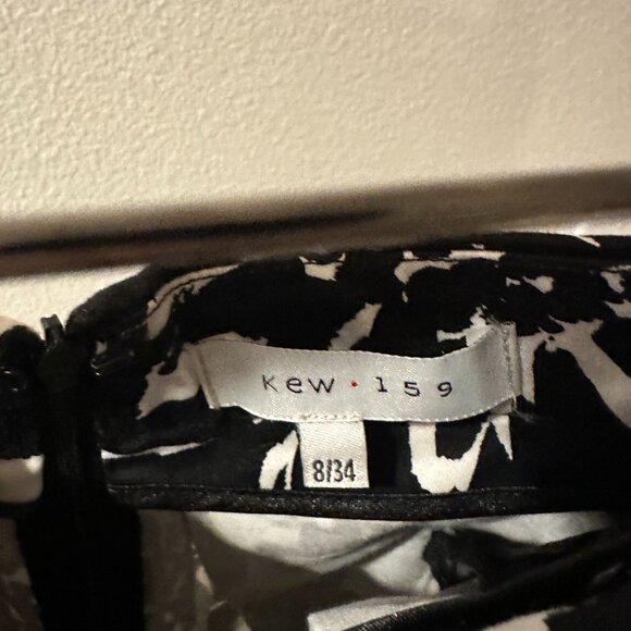 Kew 159 Black and White Skirt Size 8 - Picture 6 of 16